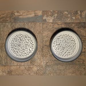 Top Paw Heavy Ceramic Dog Food Bowl Set